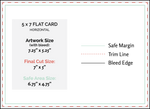 Load image into Gallery viewer, 110# Bright or Warm White Felt -OR- 120# White or Ultra White Eggshell Flat Cards &amp; Envelopes
