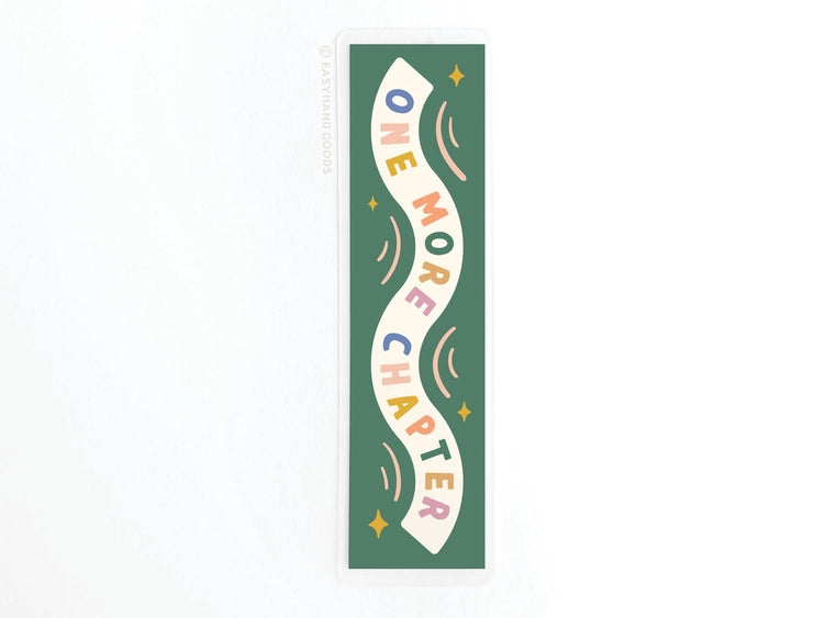 One More Chapter Laminated Bookmark