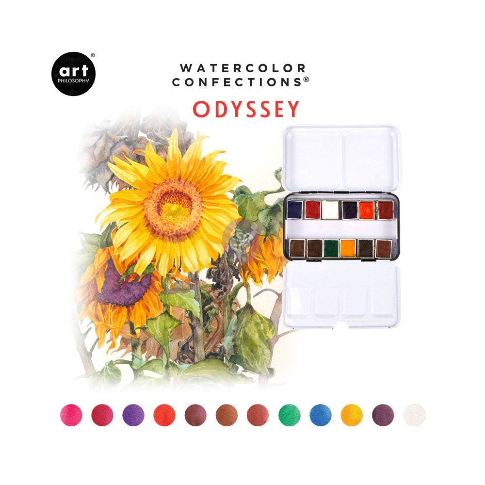 Watercolor Confections Paint Set