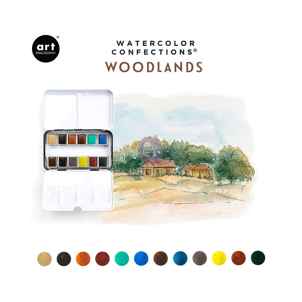 Watercolor Confections Paint Set