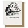 Holiday No Cookies Card
