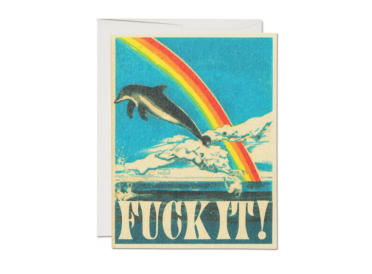 Dolphin Encouragement Greeting Card