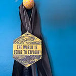 Load image into Gallery viewer, Explore Graduation Diecut Keepsake Letterpress Card
