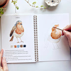 Emily Lex Watercolor Workbook - Birds
