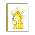 Baby Giraffe Baby Card