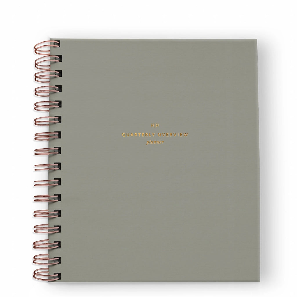 Quarterly Overview Planner