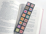 Load image into Gallery viewer, Granny Squares Crochet Blanket Laminated Bookmark
