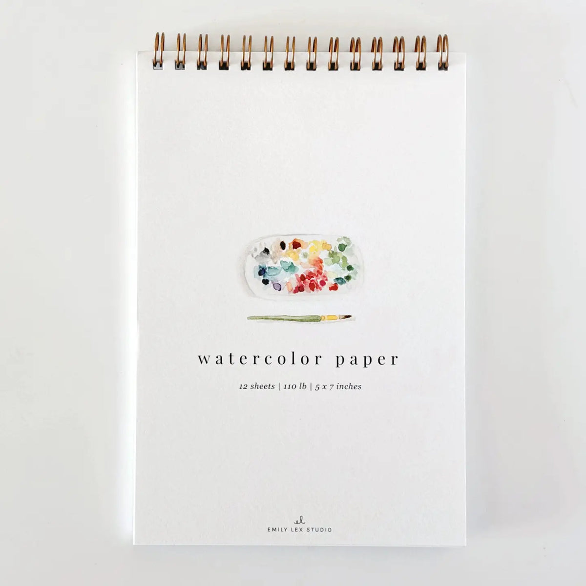 Emily Lex Spiral Watercolor Paper Pad