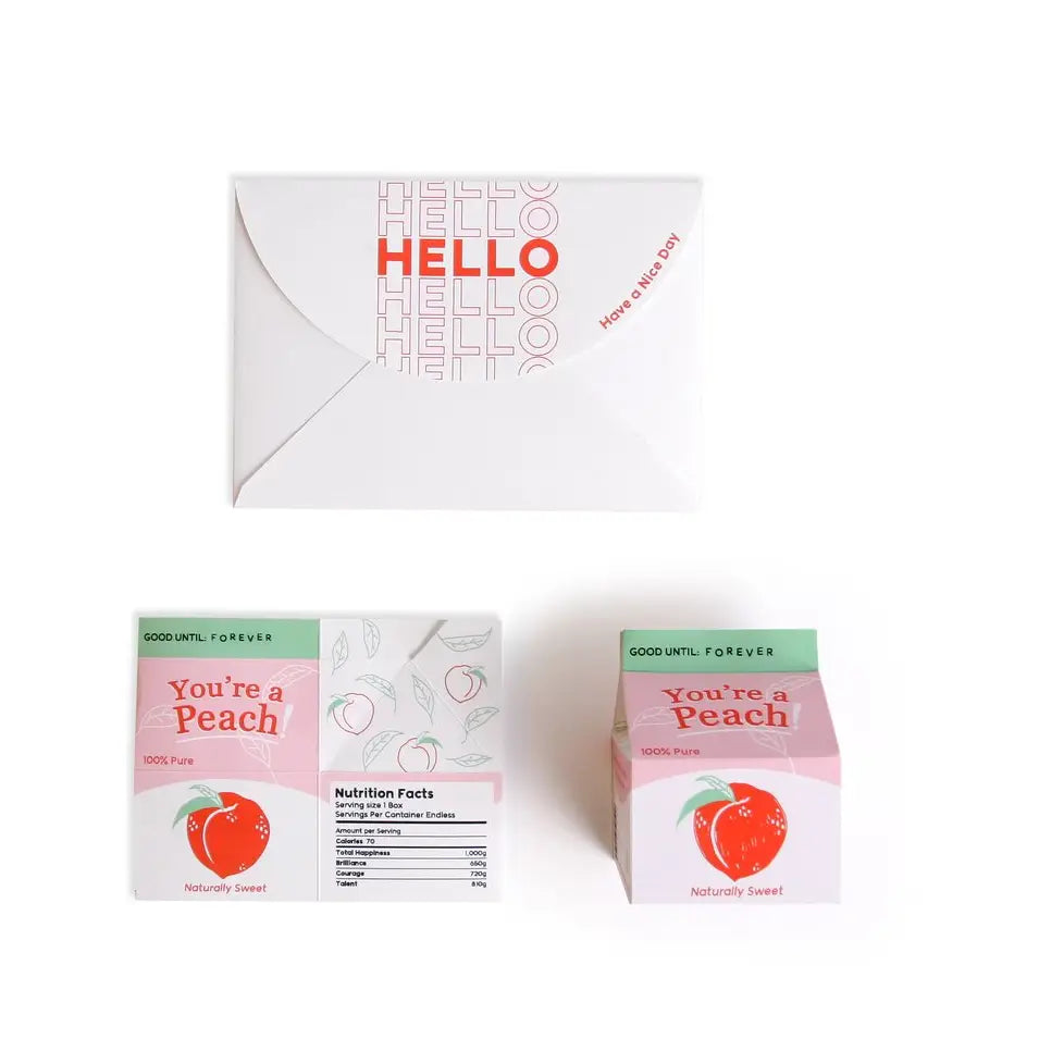 Juice Box Pop-Up Card