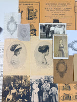 Load image into Gallery viewer, Portrait Ephemera Kit For Paper Crafting
