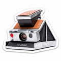Vintage Polaroid Camera Sticker