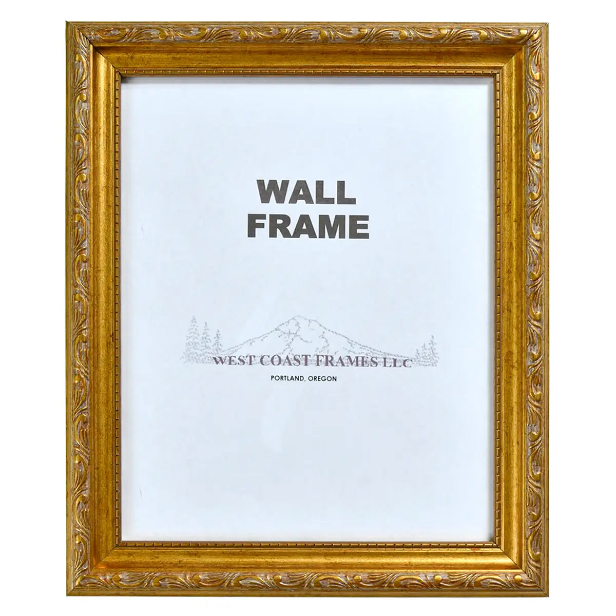 Gold Antique Filagree Picture Frame