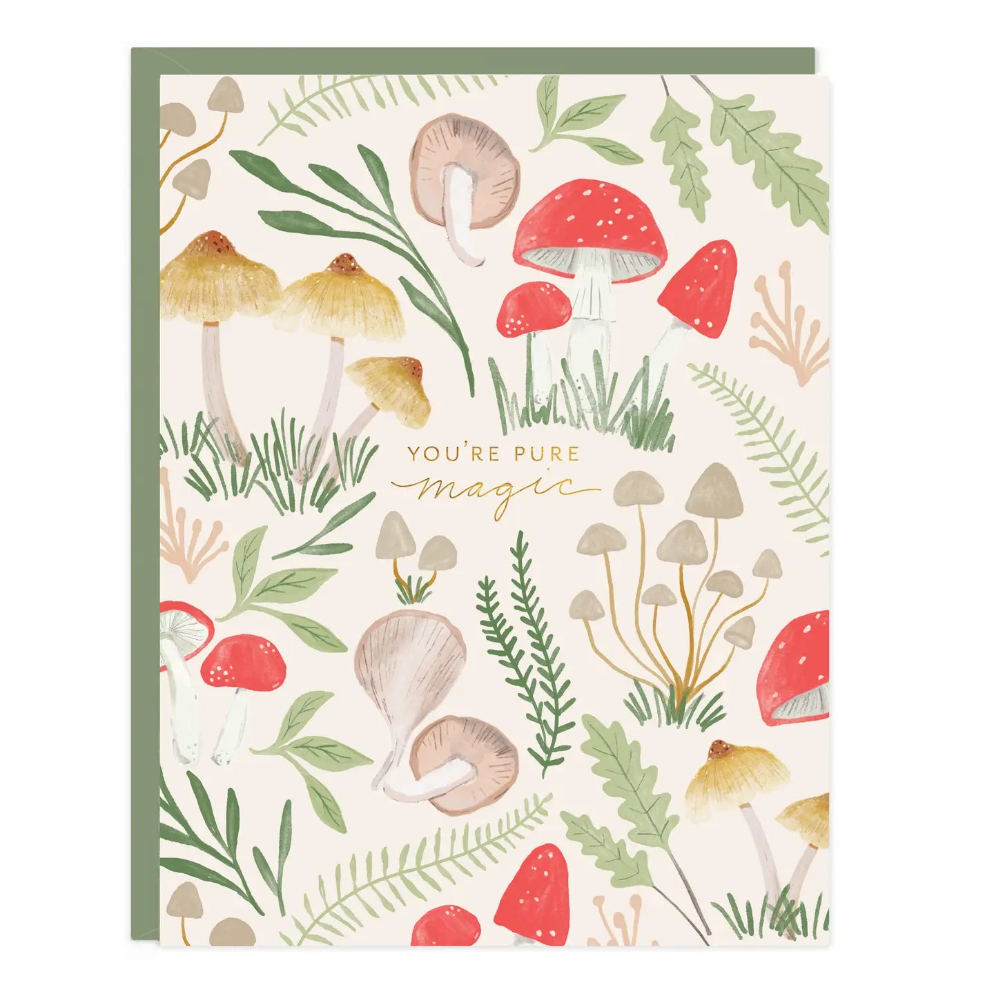 Magic Mushroom Love & Friendship Card