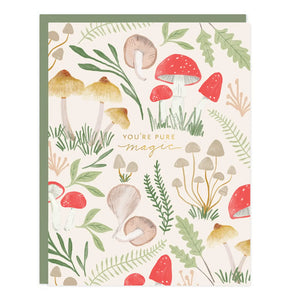 Magic Mushroom Love & Friendship Card