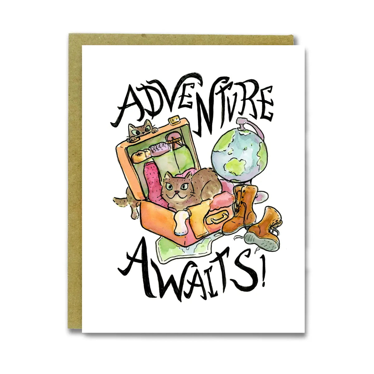 Adventure Awaits Retirement Card
