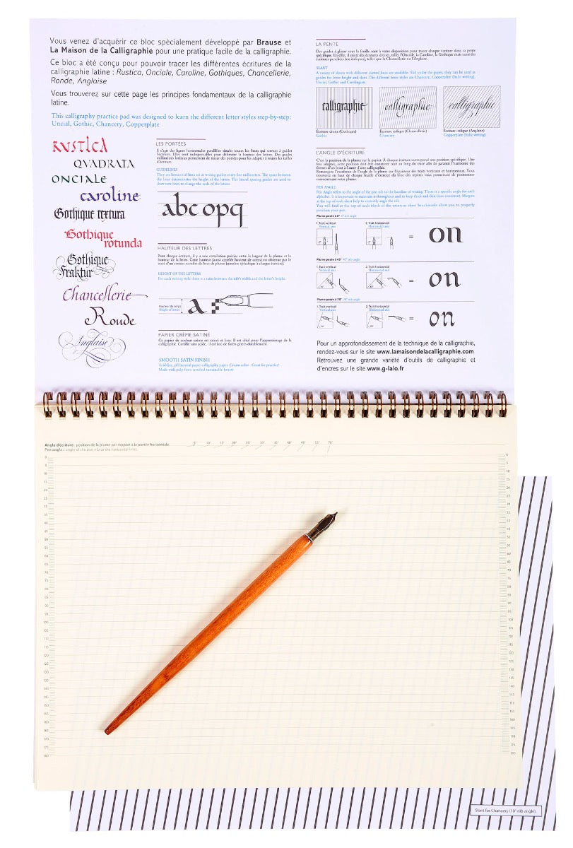 Brause Calligraphy Practice Pad