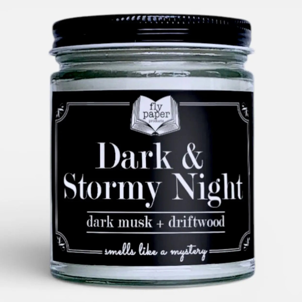 Dark & Stormy Night Candle – Dark Musk & Driftwood