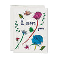 Adored Greeting Card