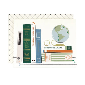 Books For the Graduate Greeting Card