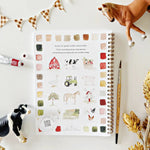 Load image into Gallery viewer, Emily Lex Watercolor Workbook- Farm
