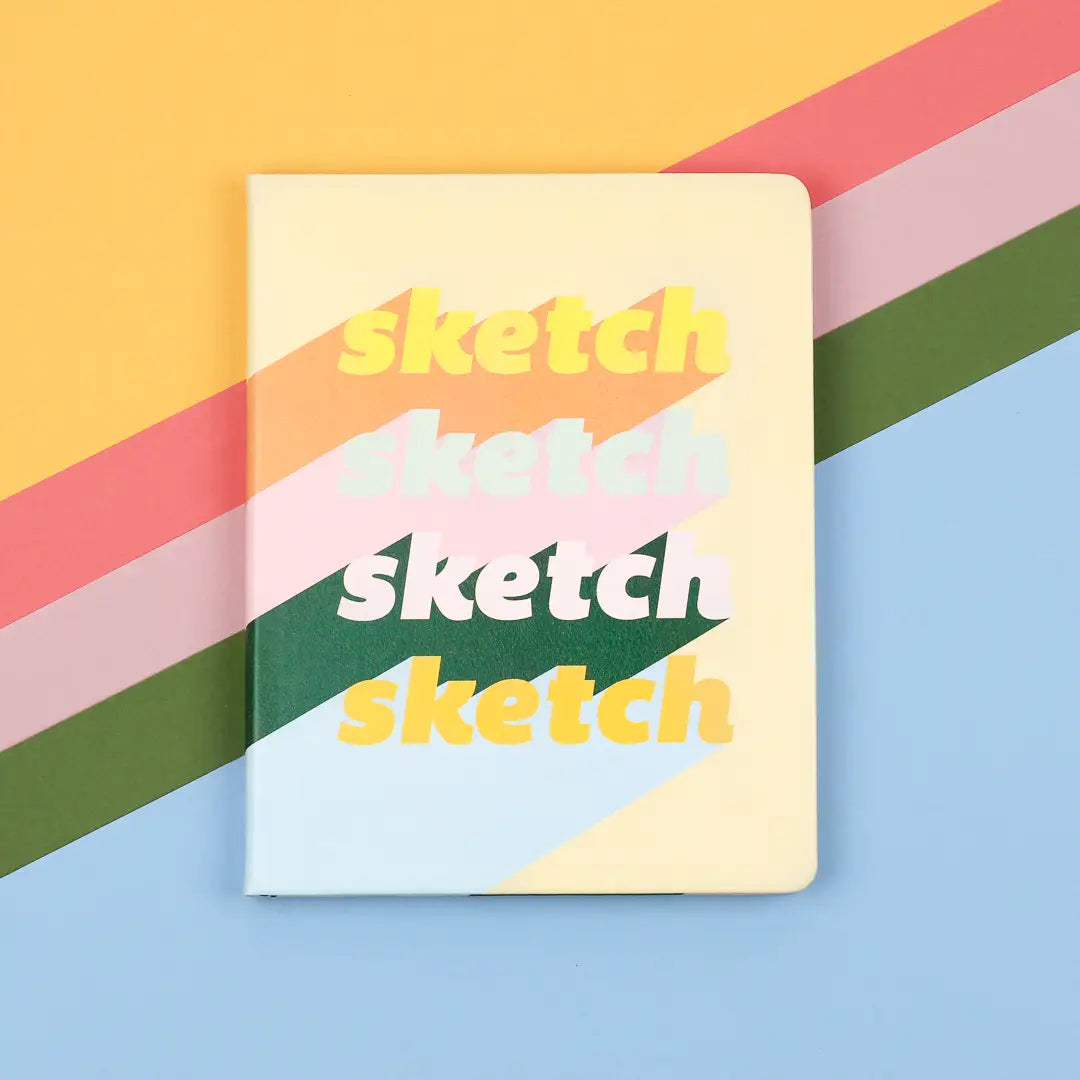 Sketch Sketch Sketch Medium Hardcover Sketchbook – On Paper