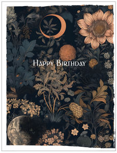 Birthday - Floral Moon