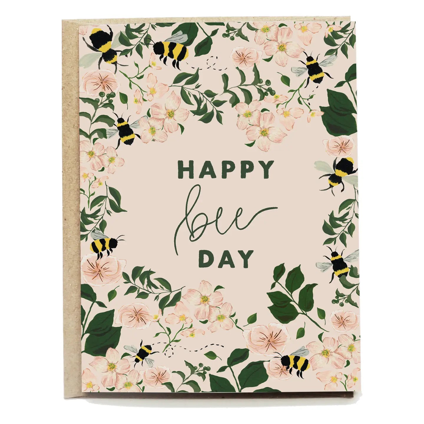 Bumblebee Birthday Greeting Card