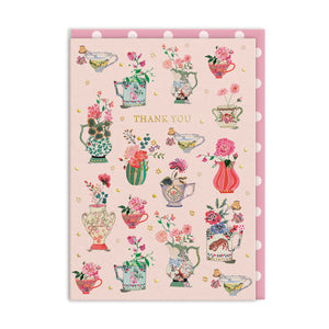 Thank You Vases Card