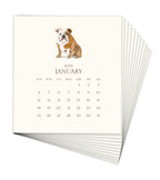 Personalized Pet Calendar 2026 Desk Calendar & Easel $50