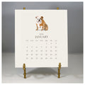 Personalized Pet Calendar 2026 Desk Calendar & Easel $50