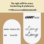 Load image into Gallery viewer, LAMY studio Rollerball Pen palladium
