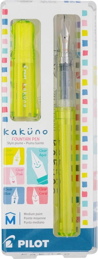 Pilot Kakuno Fine Nib Fountain Pen