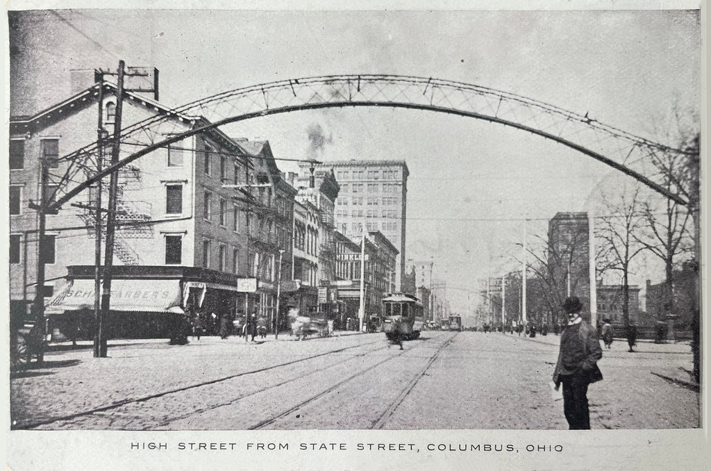 High Street State Street Postcard