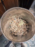 Load image into Gallery viewer, Vintage Tinkertoy Wooden Building Set
