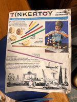 Load image into Gallery viewer, Vintage Tinkertoy Wooden Building Set
