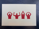 Load image into Gallery viewer, O-H-I-O Hand Symbols Postcard
