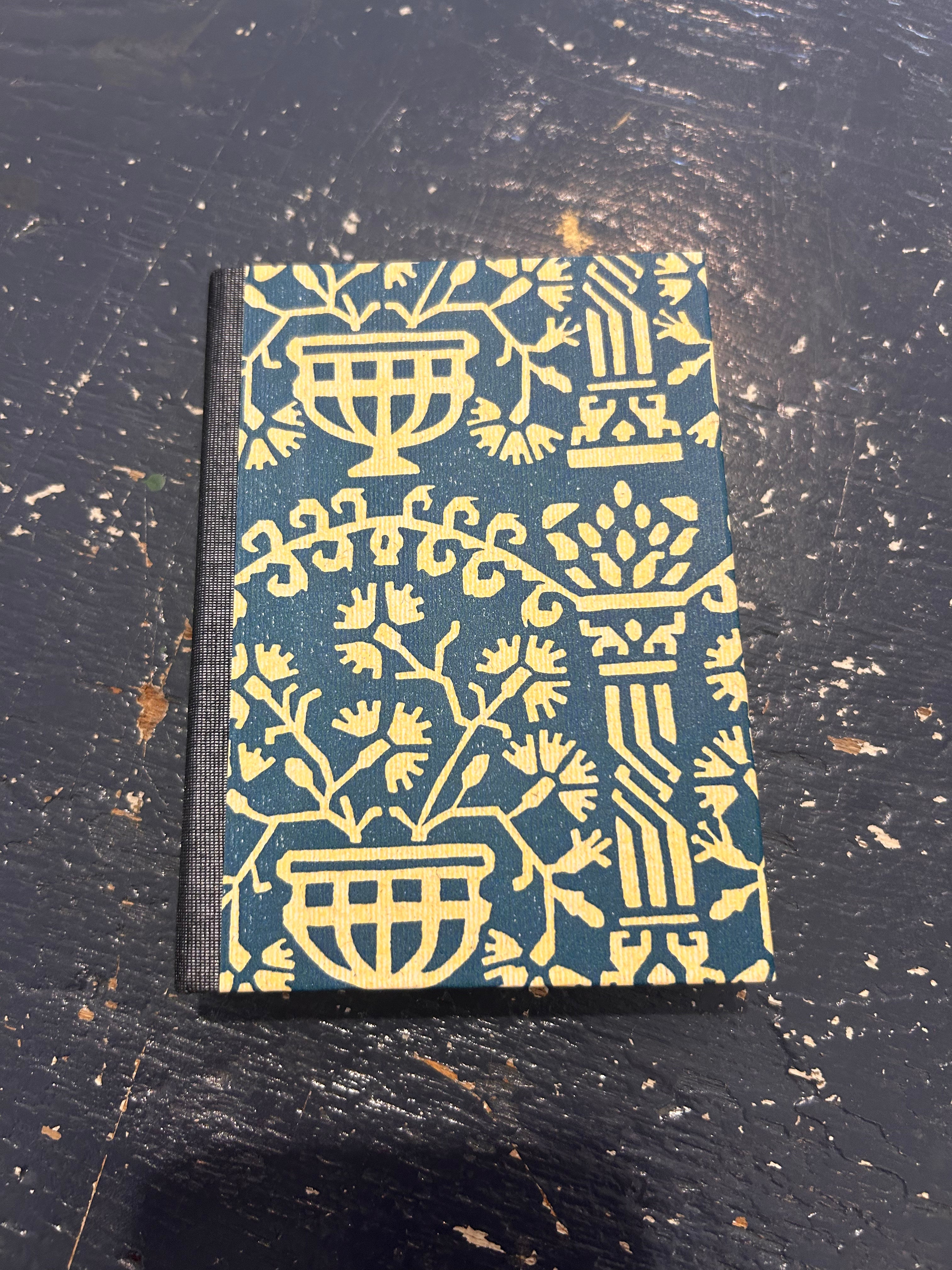 Hand Sewn Decorative Paper Hard Cover Journal