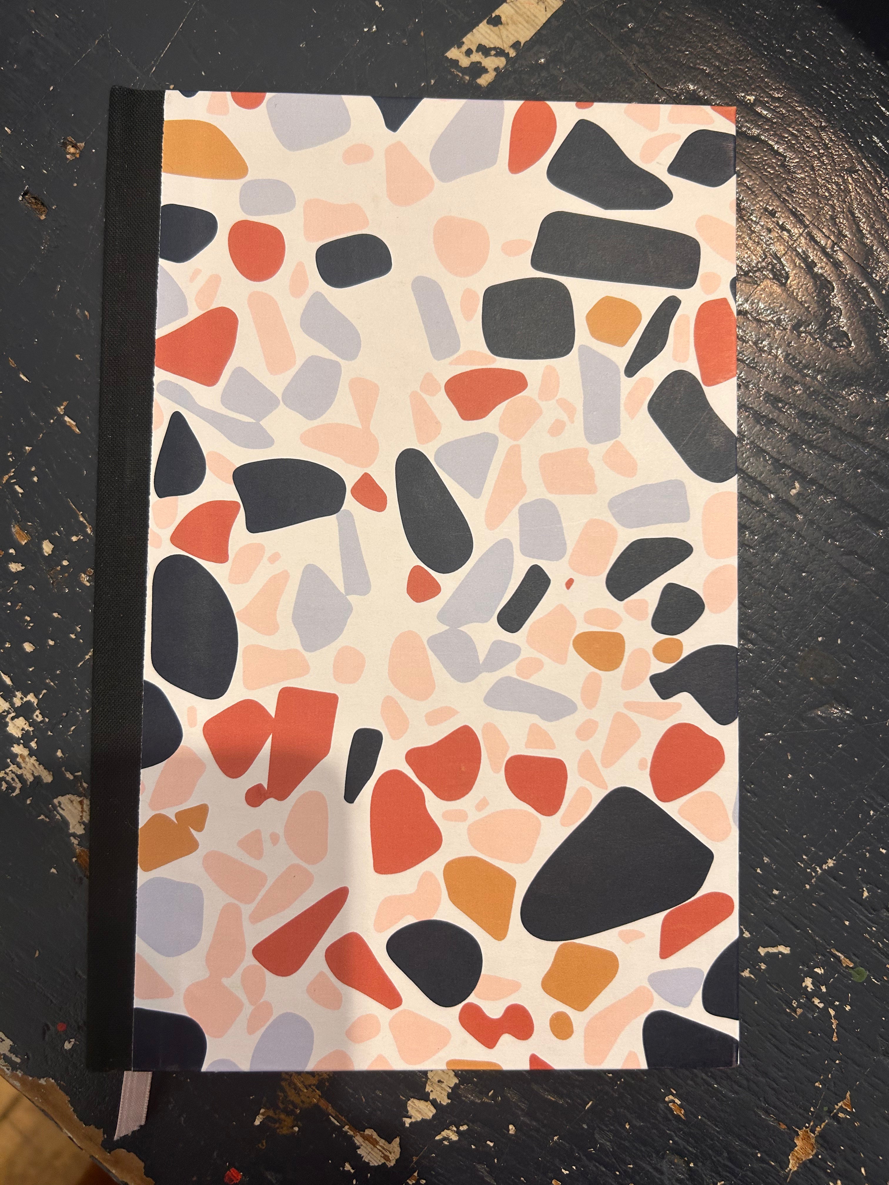 Black Stones Hard Cover Journal - Blank