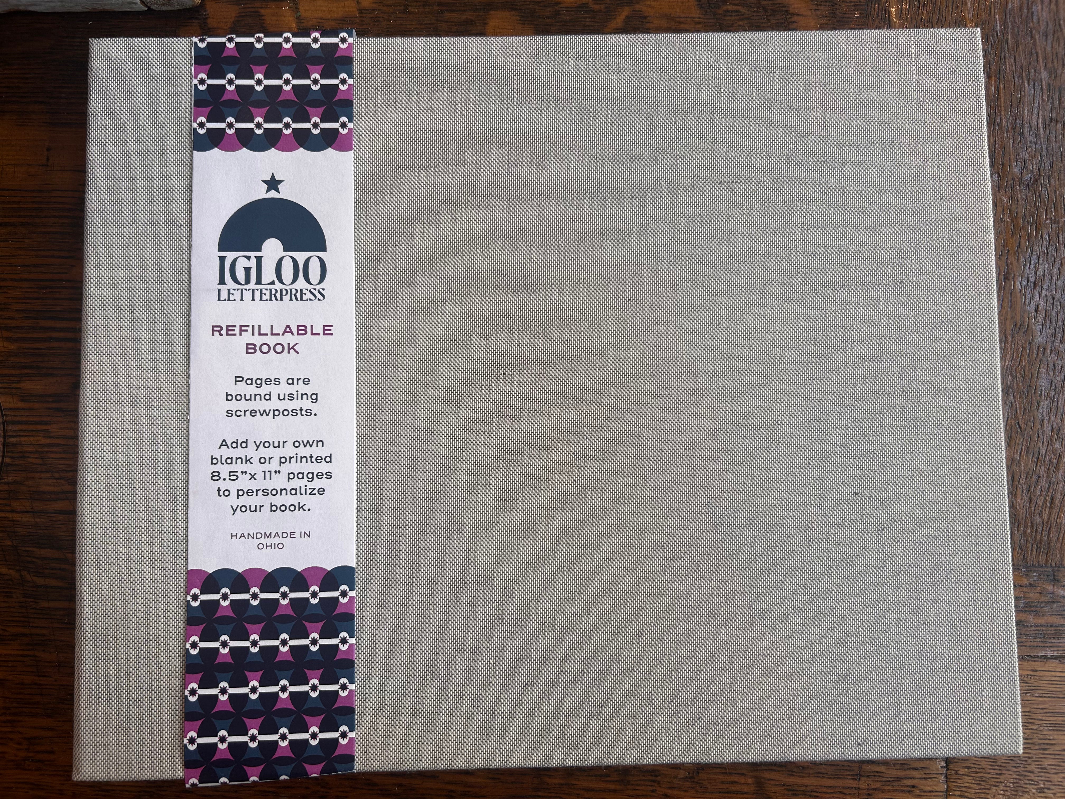 Refillable Book - Landscape