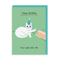"Happy Birthday" Your Cake Fell Off Birthday Card