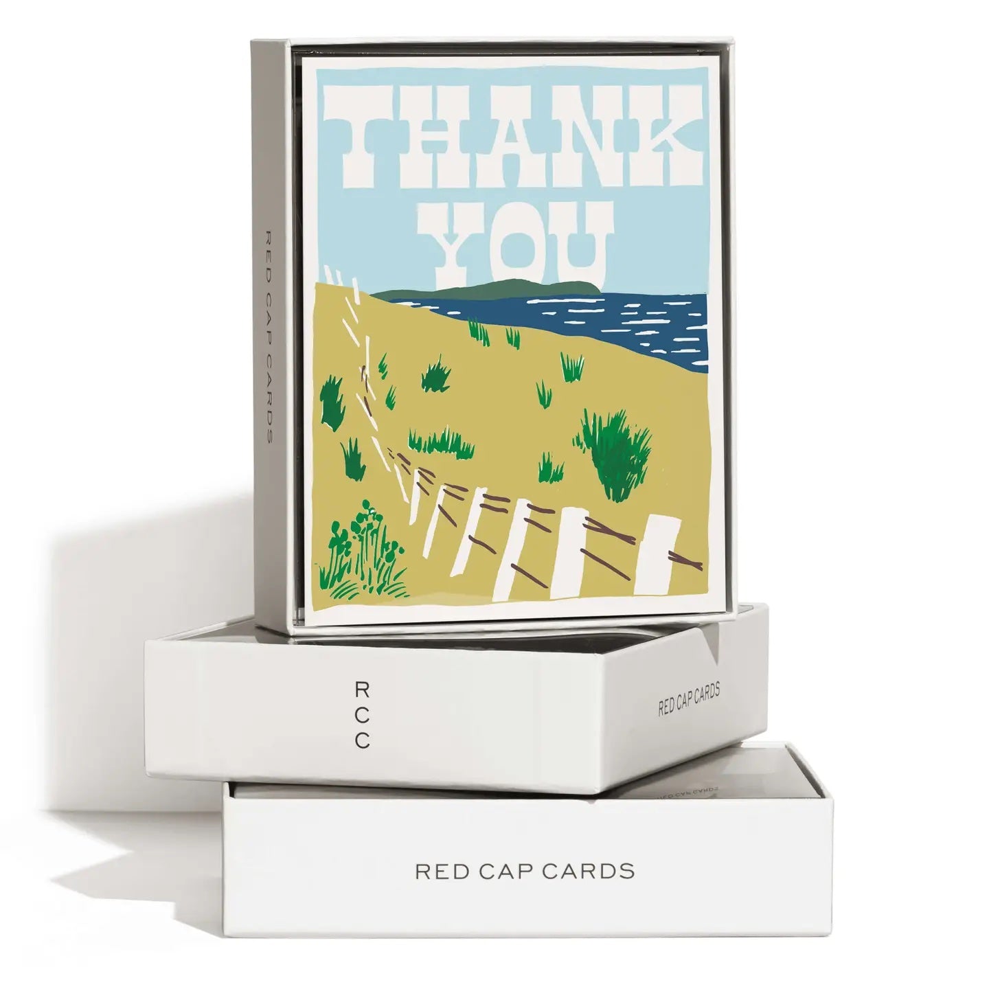 Seaside Thanks Greeting Card Box of 8