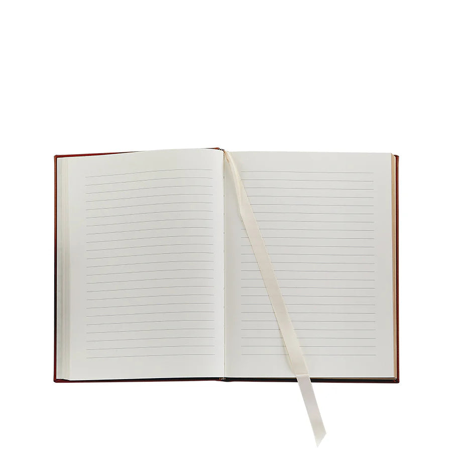 9" Hard Cover Journal Traditional Leather