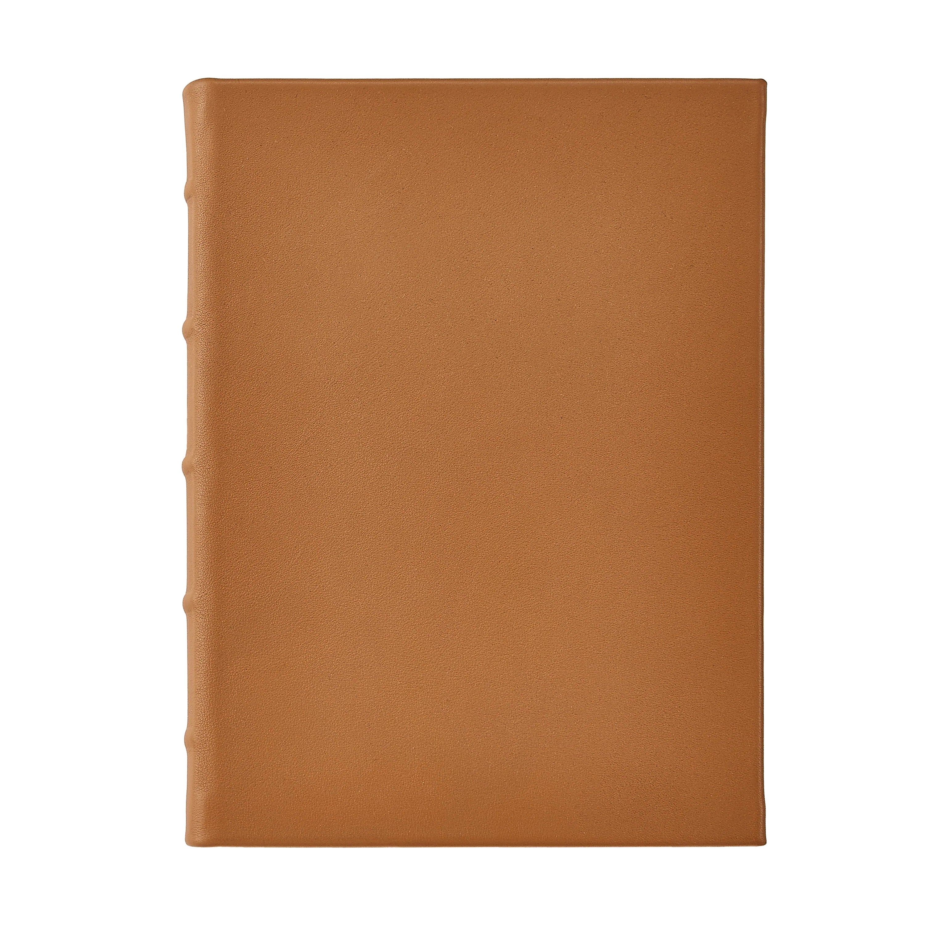9" Hard Cover Journal Traditional Leather