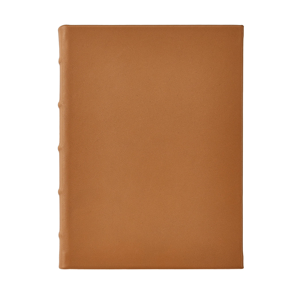 9" Hard Cover Journal Traditional Leather