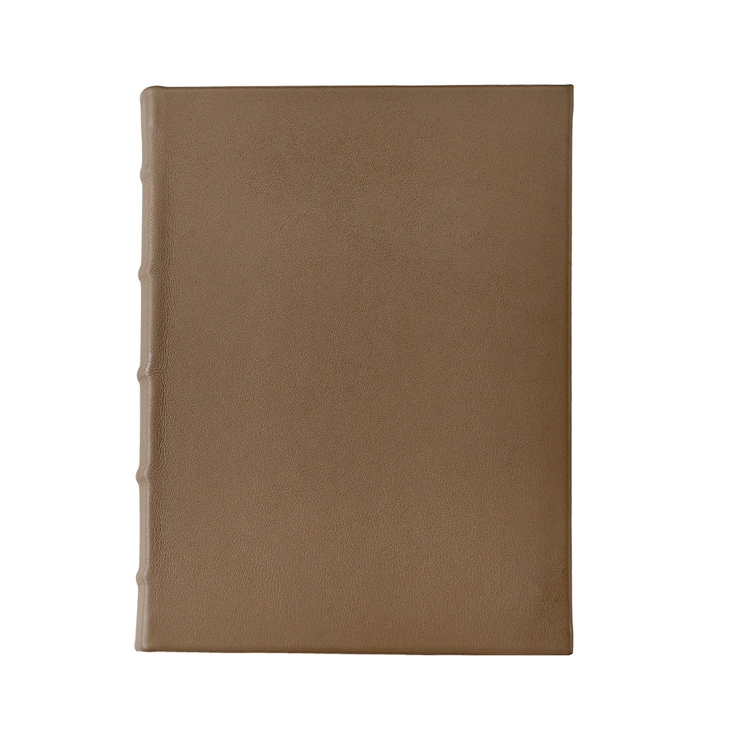 9" Hard Cover Journal Traditional Leather