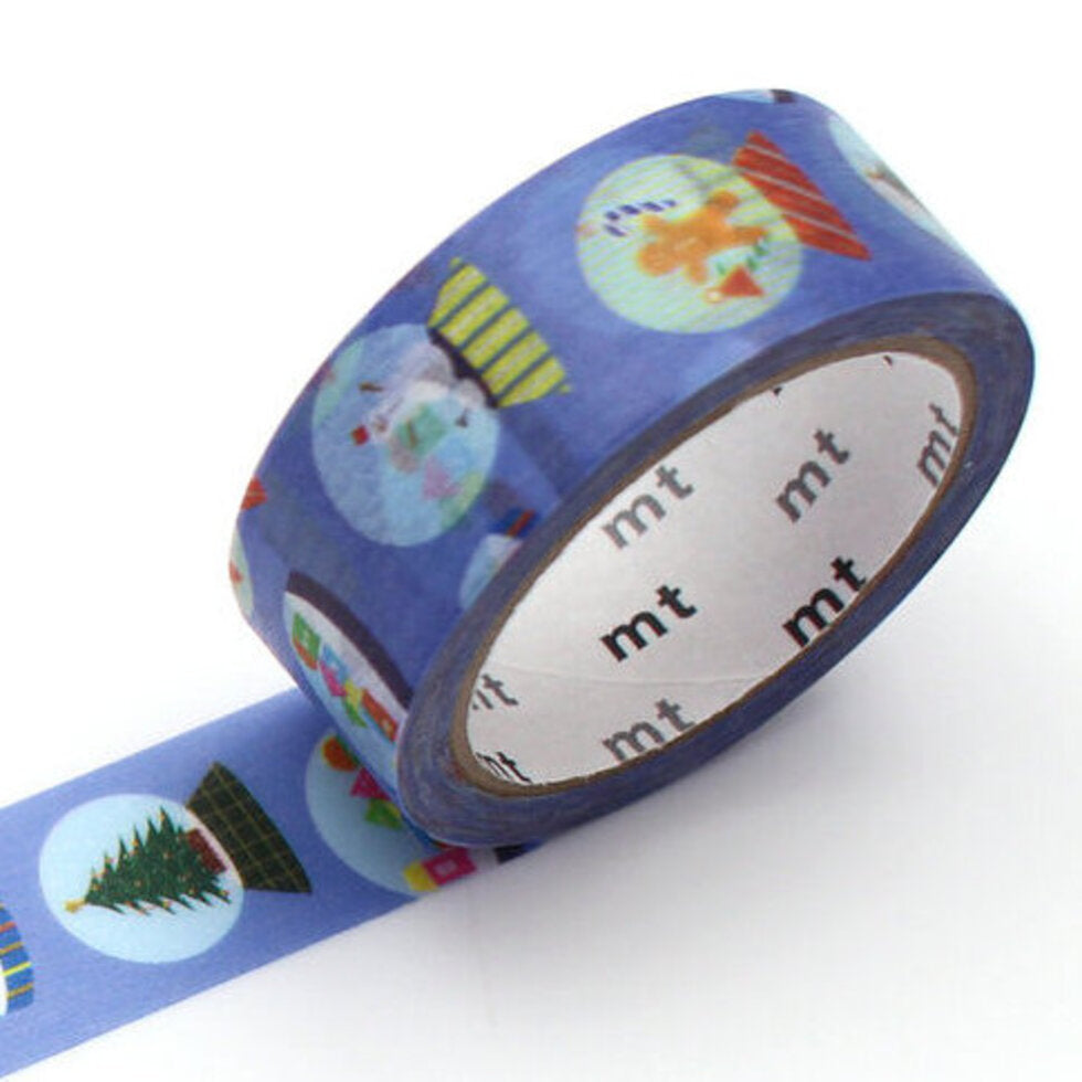 15mm Snowglobe Christmas washi tape