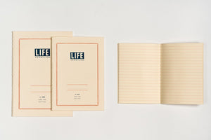 LIFE Vermillion Notes- Size:A5 (6”x8”) ruled