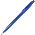 Pentel Arts Sign Pen Touch, Fude Brush Tip, Blue Ink