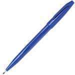 Load image into Gallery viewer, Pentel Arts Sign Pen Touch, Fude Brush Tip, Blue Ink
