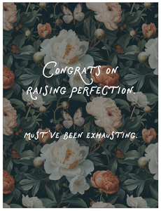 Perfection Mom Mother's Day Card